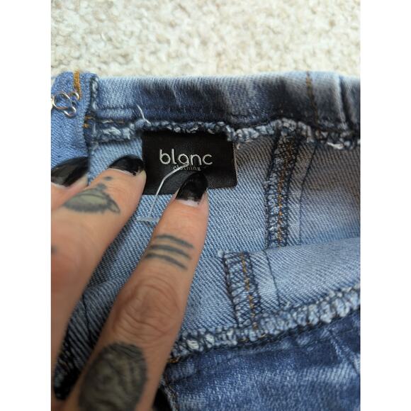 Blanc Clothing Denim Western Dress - Picture 4 of 5